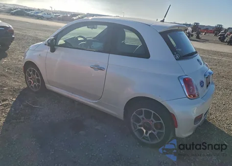 2012 Fiat 500 Sport z USA, uszkodzony, nr VIN 3C3CFFBR9CT119980